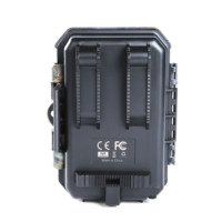 Caméra de chasse WiFi 4K 64MP avec batterie 10000mAh et panneau solaire, étanche IP66, pour la chasse à la faune