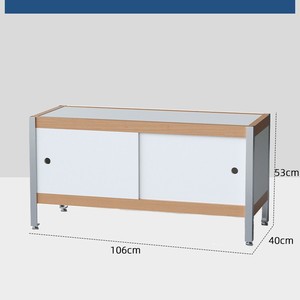 Tocador Bauhaus de madera maciza antigua media, gabinete lateral Vance de Berlín para el hogar, sala de Estar, comedor, entrada y estudio - Product Image 6