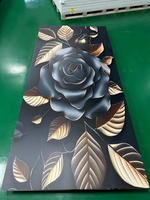 Panneaux muraux décoratifs en marbre UV, panneaux en PVC, panneaux muraux miroir de haute qualité à vendre