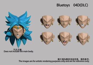 Nuovo ZL Studio Drag Ball Shf Thin Broly Antico Guerriero Tigre Nemico del Sogno di Rame Modello Action Figure da 7 Pollici Giocattolo Regalo - Product Image 5