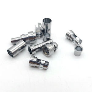 Piezas de torno de acero inoxidable Dongchan, mecanizadas con precisión, tamaño personalizado para componentes de maquinaria industrial - Product Image 1