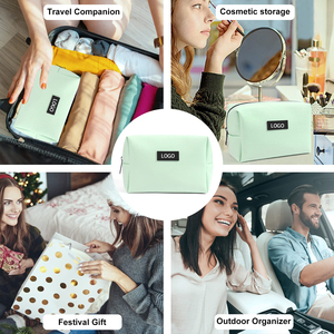 Sac de toilette en coton personnalisé avec logo Royal Fair, sac de rangement classique pour produits de toilette, sac cosmétique en coton à usage quotidien, étiquette privée, sac de <span class=keywords><strong>voyage</strong></span> - Product Image 6