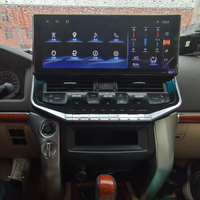 Système de navigation de voiture Android Krando 17 "pour TOYOTA LANDCRUISER LC200 2008-2015 mise à niveau vers LC300 2022 Audio Radio Head Unit GPS