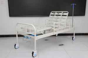 Bán buôn thiết bị y tế, chức năng kép Hướng dẫn sử dụng điều dưỡng giường, tay quay giường bệnh viện - Product Image 5