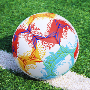 <span class=keywords><strong>BALLON</strong></span> <span class=keywords><strong>DE</strong></span> FOOTBALL <span class=keywords><strong>DE</strong></span> QUALITÉ OFFICIELLE Tailles 5 Matériel PU Design du logo Haute rétention d'air MS ST-04 0.5KG Extérieur - Product Image 5