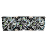 Kipas pendingin bantalan hidrolik, kipas pendingin 120x120x25mm DC 12V 2500-3000RPM - 3-in-1 untuk PC/Server/penggunaan industri