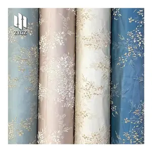 Tissu Polyester Jacquard pour Robe Textiles Ménagers Tissu Jacquard Satin Tissu Pointelle Draperie Rembourrage Artisanat