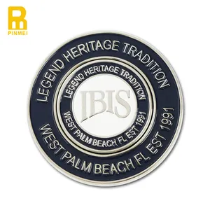 Nouveau golf magnétique puce de poker de marqueur de balle de golf en métal gros marqueur pièce avec logo personnalisé accepter personnalisé boîte de cadeau de présentation - Product Image 3