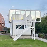 Maison Apple 20 pieds 40 pieds Cabine d'hôtel Camping Maison modulaire préfabriquée Tiny Prefab Apple Cabin Container Maison portable