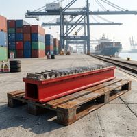 Crémaillère de manutention fiable en acier forgé 42CrMo certifiée ISO9001 pour les systèmes de terminaux portuaires