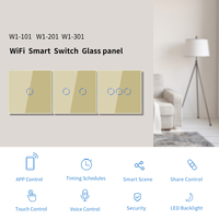 Touchmi Interrupteurs Muraux Intelligents Wi-Fi Tuya pour la Maison Connectée (US/Europe) - Vente en Gros