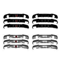 AURON Série 3 E90 2005-2012 Pare-chocs arrière M-tech Diffuseur arrière avec éclairage