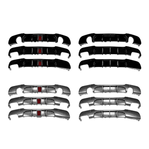 กันชนหลัง AURON 3 Series E90 2005-2012 M-tech พร้อมดิฟฟิวเซอร์หลังและไฟ - Product Image 5