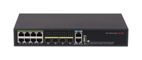 Commutateur Ethernet Gigabit 12 ports SFP+ 4 ports SFP Uplink L3 géré, silencieux et empilable pour S5735S-L8T4S-QA2