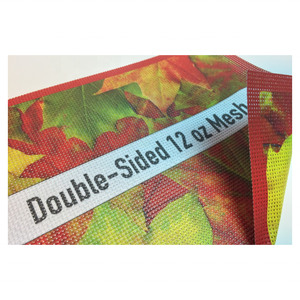 500 Pancartas de Malla de Doble Cara, Pancarta de Malla Impresa por Ambos Lados de 12 oz, Rollo Completo de Pancarta de Malla 12x12 - Product Image 1