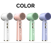 Brosse nettoyante pour le visage Portable 6 In1 Brosse faciale en silicone rechargeable Brosse nettoyante en profondeur pour le visage