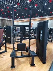 DFT-1909 Promotion <span class=keywords><strong>Appareil</strong></span> de <span class=keywords><strong>musculation</strong></span> assistée par <span class=keywords><strong>poids</strong></span> pour tractions et dips, Équipement de fitness commercial pour salle de sport - Product Image 5