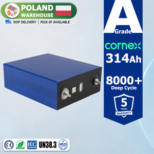 Stock UE, enlèvement en personne, Cellule de batterie au lithium LiFePO4 prismatique 3.2V 314Ah, 8000+ cycles de vie, pour batterie de stockage d'énergie DIY pour solaire - Product Image 1