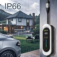 Chargeur de voiture électrique portable Zencar 6A10A 20A 32A Adaptateur de charge EVSE Connecteurs CEE et Schuko pour les chargeurs de véhicules électriques en voyage