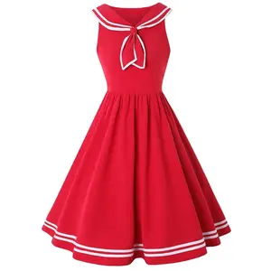 School uniform customize require color Dress Women Elegant Sweet Girl School Dress