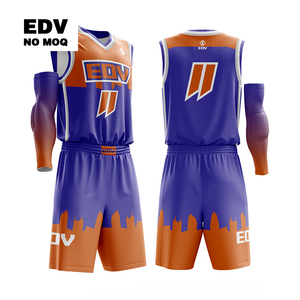 Sublimación personalizada rayas baloncesto uniforme Reversible sublimación baloncesto Jersey 100% poliéster baloncesto Jersey - Product Image 3