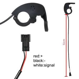 Acelerador de Pulgar para Bicicleta Eléctrica Wuxing, 36v 48v, <span class=keywords><strong>Mini</strong></span> Acelerador para Scooter Eléctrico, Acelerador de Dedo para Bicicleta Eléctrica 376ZX - Product Image 6