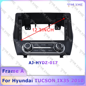 Kit di Montaggio per Schermo Monitor Unità Principale per <span class=keywords><strong>Hyundai</strong></span> <span class=keywords><strong>TUCSON</strong></span> <span class=keywords><strong>IX35</strong></span> 2010-2014, Telaio per Cruscotto Auto, Vendita all'Ingrosso del Produttore - Product Image 4