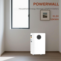 Batterie au lithium solaire E-Nice 51,2 V 280 Ah 314 Ah, pack de batteries 5 kWh 10 kWh 15 kWh 16 kWh, système d'énergie solaire, batterie de stockage d'énergie LiFePO4