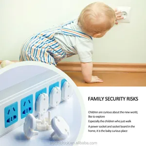 Baby Proof ing Outlet Plugs, PRObebi Nicht leicht von Kindern zu entfernen Verhindern Sie Baby vor versehen tlicher Schock gefahr