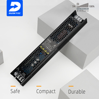 Alimentation à découpage dimmable Triac DALI 0/1-10V pour LED 12V 24V 5A 60W Classe 2 96W