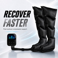 Bottes de récupération pour les jambes Z11 de haute qualité avec écran couleur et télécommande, appareil de récupération sportive pour les jambes, masseur de compression d'air pour les jambes et les pieds