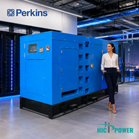 Générateur diesel silencieux Perkins 200 kW 250 kVA 1506A-E88TAG3 alimenté par un moteur authentique pour usage industriel, secours hospitalier et centre de données