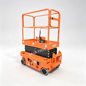 SAGA Mini-élévateur à ciseaux électrique autopropulsé de 20, 30 et 40 pieds avec certification CE - Product Image 2