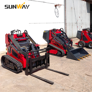 Minicargadora de orugas de primera marca con motor potente y 1 año de garantía en componentes principales del motor - Product Image 1
