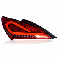 Pour Hyundai Genesis coupé feux arrière 2009 2010 2011 2012 2013-2018 LED feu arrière DRL + frein + parc + clignotant dynamique
