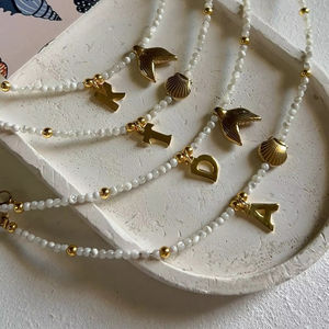 Bohemian Waterdicht Strand Rvs Eerste Kauri Zee Schelp Kettingen Kralen Schelp Ketting Voor Vrouwen Sieraden - Product Image 3