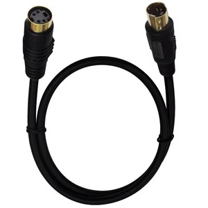 Câble vidéo mini DIN à quatre broches avec cœur en cuivre plaqué or, connexion TV AV, câble de connexion MD4P mâle vers femelle - Product Image 3