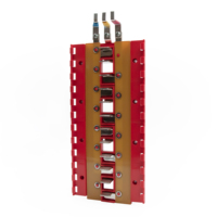 Etechin 125A MCB Main Busbar Plug-in Power Distribution Pan Assembly Compact Design 50/60Hz Boîtier de distribution de type triphasé