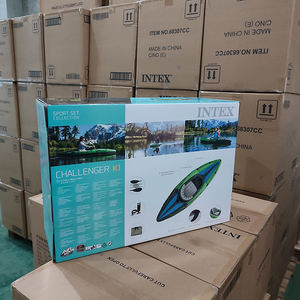 <span class=keywords><strong>Kayak</strong></span> <span class=keywords><strong>gonflable</strong></span> pas cher 68305 Challenger <span class=keywords><strong>K1</strong></span> pour une personne avec rame et pompe, kayaks à siège unique - Product Image 4