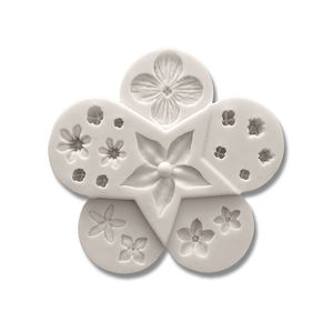 Moldes de Silicona para Decoración de Pasteles, Molde de Silicona para Flores Pequeñas, Molde para Pasta de Azúcar, Caramelos, Chocolate, Pasta de Goma, Arcilla - Product Image 3