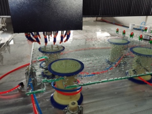 ศูนย์งานแก้ว CNC ประสิทธิภาพสูงสำหรับการเจาะกระจกกั้นสำนักงาน ขัดแผงเฟอร์นิเจอร์ และตกแต่งขอบ - Product Image 6
