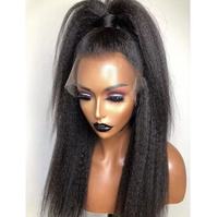 Extensiones de Cabello Humano con Cierre de Encaje HD, Cabello Camboyano de un Solo Donante, Tejido de Cabello, Extensiones con Clip, Peluca de Encaje