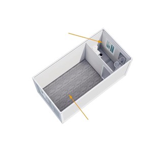 Maison modulaire en acier de luxe, maison préfabriquée en conteneur, petite maison préfabriquée extensible, maison en conteneur préfabriquée, maisons prêtes à l'emploi, villa - Product Image 1