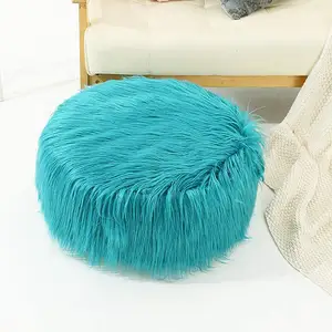 Coussin de siège gonflable rond 1 pièce, tabouret détachable avec fermeture éclair, tabouret à langer, siège de chambre à coucher pour extérieur, Camping et maison