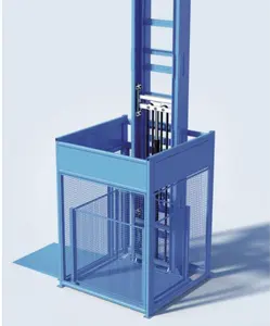 Открытый внутренний Вертикальный Электрический гидравлический грузоподъемное оборудование грузовой лифт с CE ISO для продажи