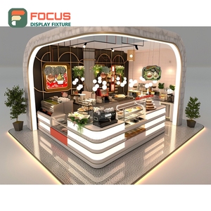 Freestanding Coffee Display <b>Rack</b> Bean Bag Shelf Oak Grain Cafe Product Display <b>Rack</b> - Product Image 2