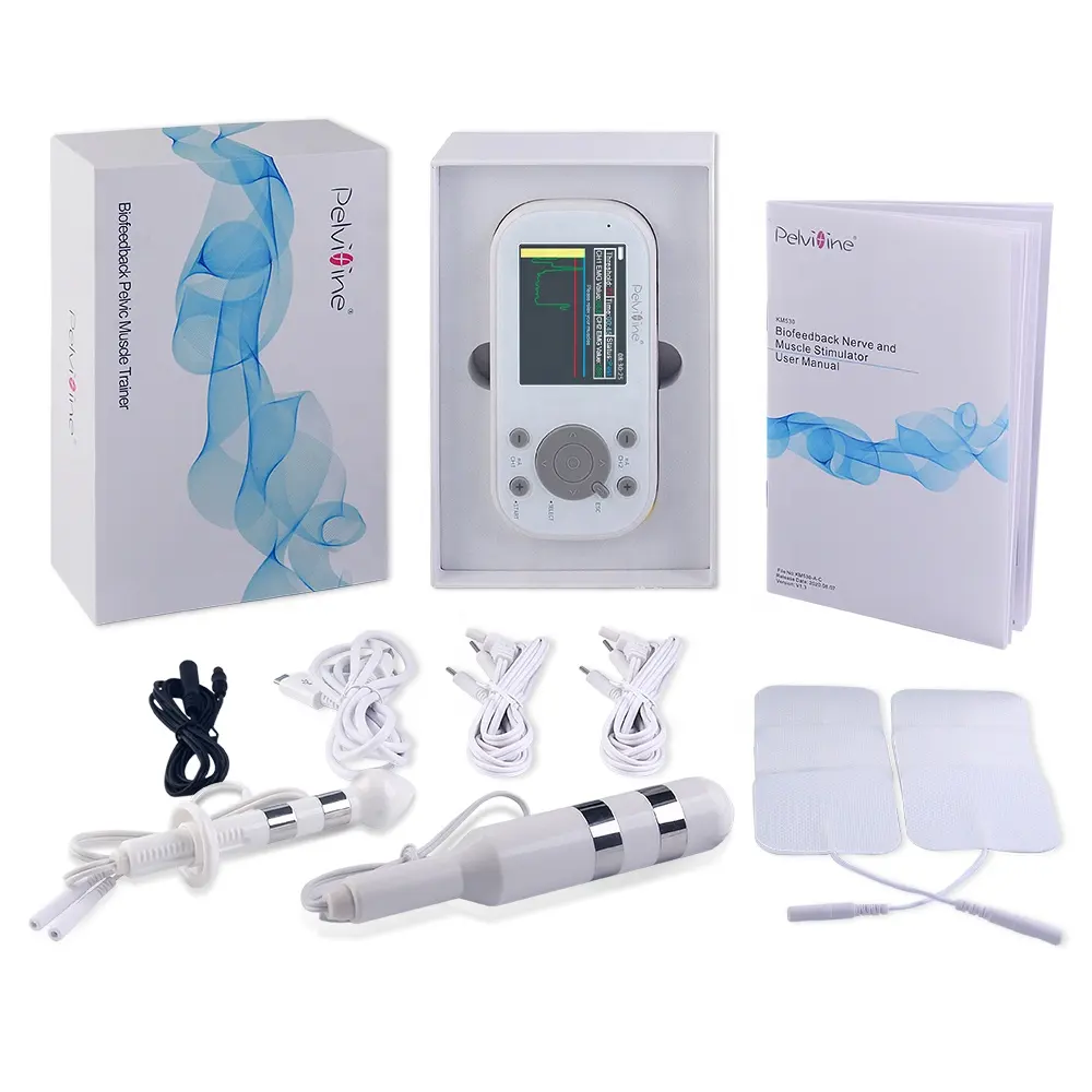 Biofeedback Pelvic Floor Machine For Women Postpartum Care Kegel Toner EMG Stimulator