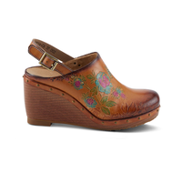 Mode Nouveau Designer Dames Bout Rond Chunky Talon Sandales En Cuir De Vache Rétro Rivet En Plein Air Confortable Plate-Forme Wedge Chaussures Femmes