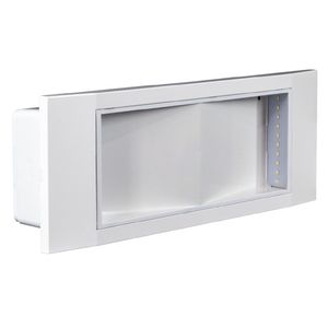 Lámpara de Emergencia Beghelli 24W LED 8H Recargable Empotrable con Autodiagnóstico y 3 Años de Garantía - Product Image 1