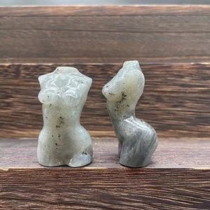 2 Inch Natural Healing Gemstone <b>Crystal</b> Woman Model Carving Crafts Amethyst <b>Crystal</b> Gifts <b>Crystal</b> Model - Product Image 2